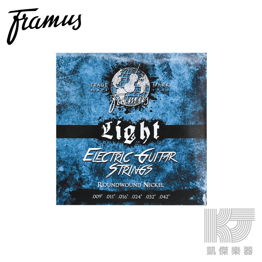 FRAMUS LIGHT 飛魔士 德國製 09-42 電吉他弦 【凱傑樂器】