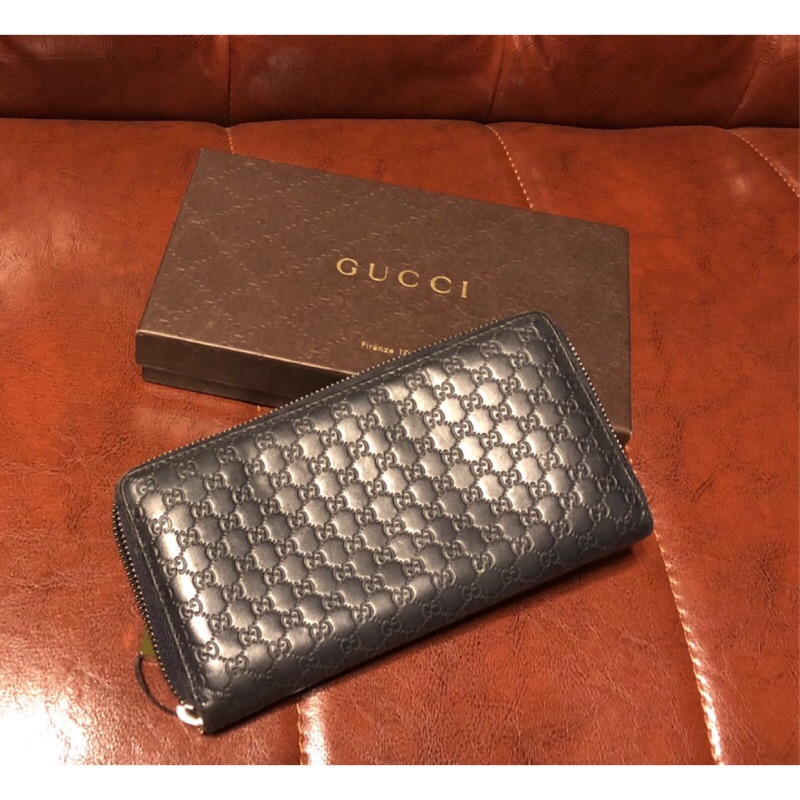 Gucci壓紋長夾，內容量超大，便宜出售1500