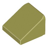 Lego 樂高 橄欖綠 三角 斜角 起司 屋頂 Olive Green 1x1x2/3 Slope 30 54200