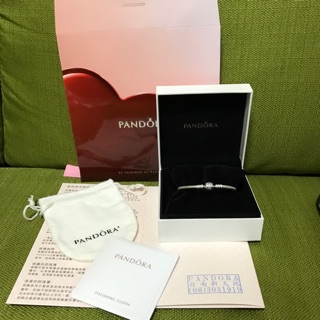PANDORA 潘朵拉 正品 經典925S銀手鍊16cm全新