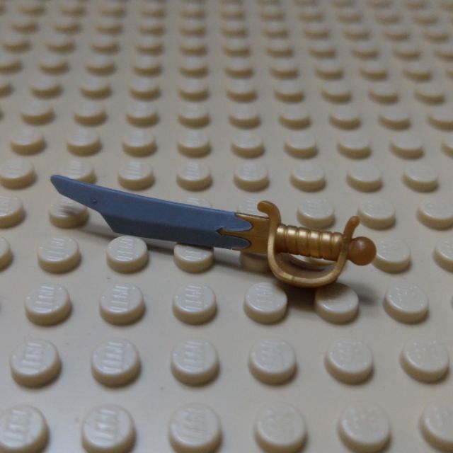 LEGO 樂高稀有-零件-[4192]-珍珠金握柄 大軍刀-全新商品