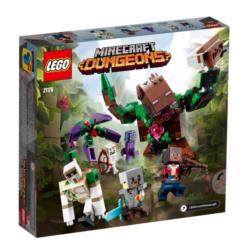 木木玩具 樂高 LEGO 21176 Minecraft 創世神 叢林惡物