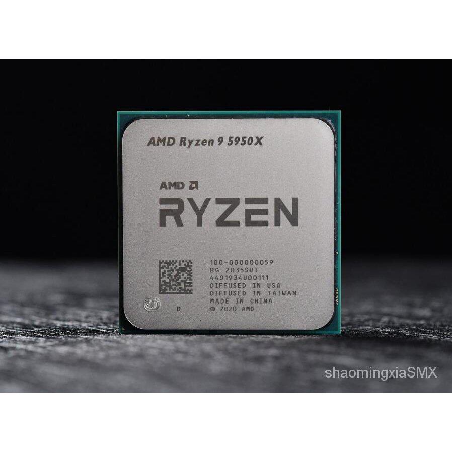 工廠現貨 當天發 【CPU 關注減免】AMD銳龍Ryzen 9 5950X散片CPU適用B550/X570主板 Fe8O