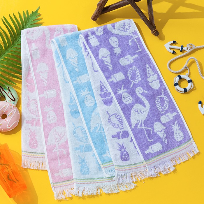 [預購]-日本 代購 連線 日本製 北歐風 Cool涼感紗 沁涼運動毛巾 (3款/16x90cm)
