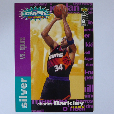 ~ Charles Barkley ~名人堂/惡漢/巴克利 1995年UD.NBA特殊卡