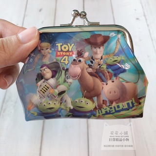 日本直送 A177 迪士尼 玩具總動員 H 零錢包 錢包 小收納包 PVC口金包 鈕扣包 巴斯 胡迪 鑰匙包 珠扣包