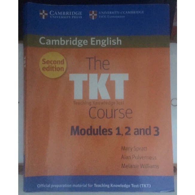 二手好貨｜The TKT Course Modules 1, 2 and 3