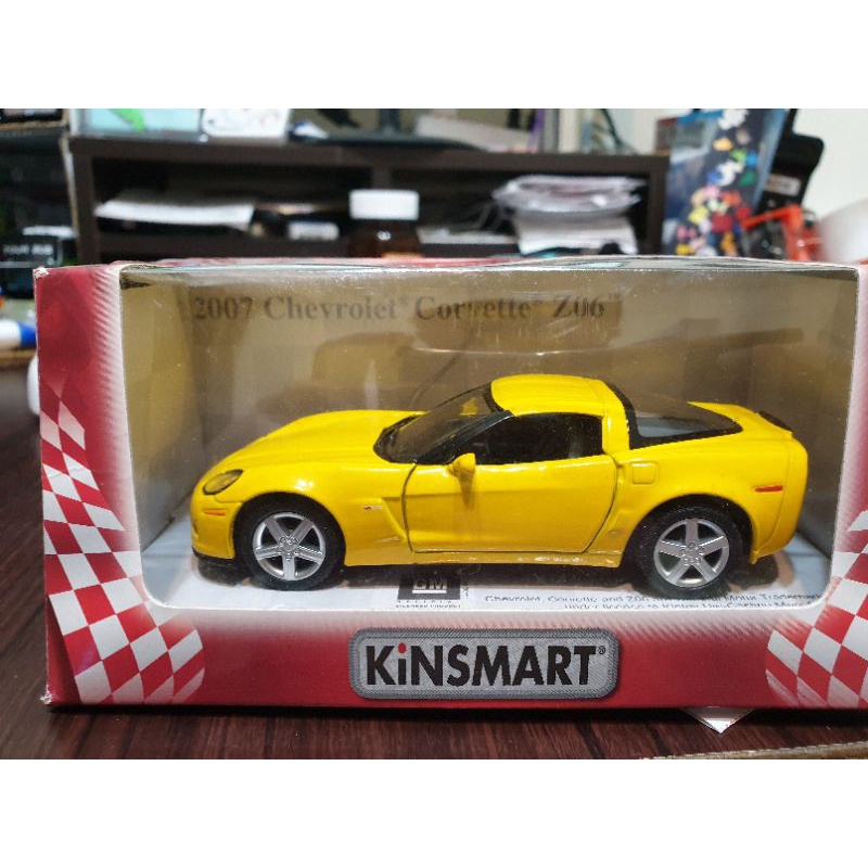 kinsmart 2007雪弗蘭雪芙蘭Chevolet雪佛蘭corvette c6 z06合金模型車美國肌肉玩命關頭