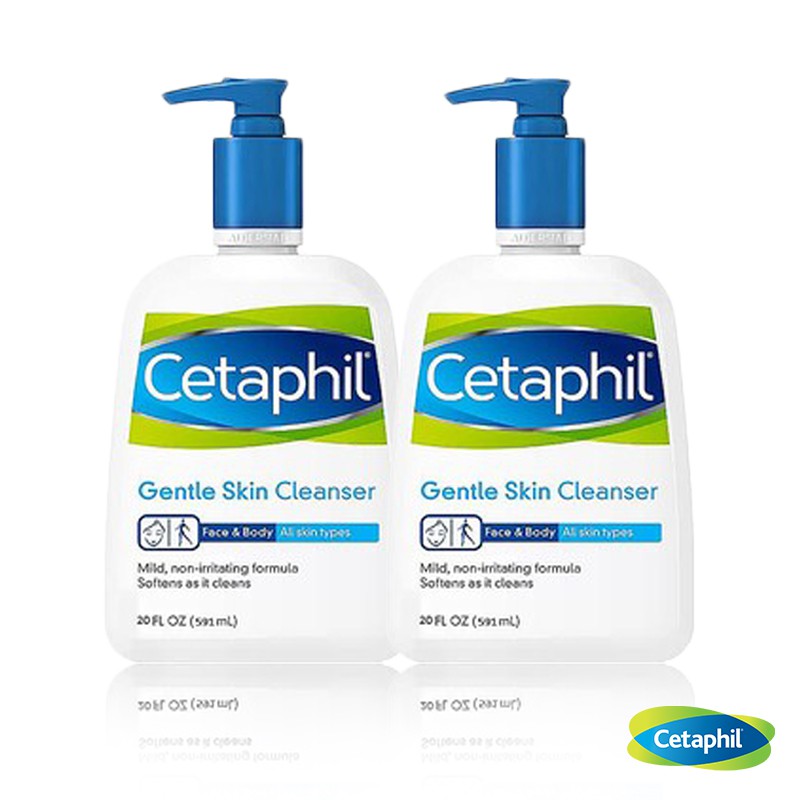 Cetaphil 舒特膚 溫和清潔乳 591ml/20oz (2入不拆售)