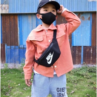 韓版兒童包 寶寶迷你卡通斜跨包 男童胸包 可愛簡約時尚外出腰包 揹包