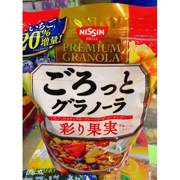 日本🇯🇵日清 水果穀片（增量）早餐麥片 水果果實