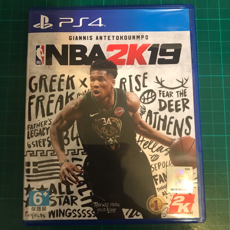 近全新 PS4 NBA 2K19 實體光碟片 附特典