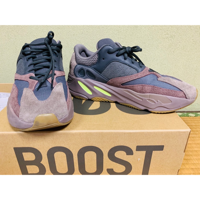 US10.5二手正版Adidas Originals YEEZY BOOST 700 Mauve