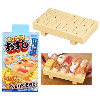 asdfkitty*日本製 握壽司模型組-一次做10個.輕鬆快速上菜.可做軍艦壽司