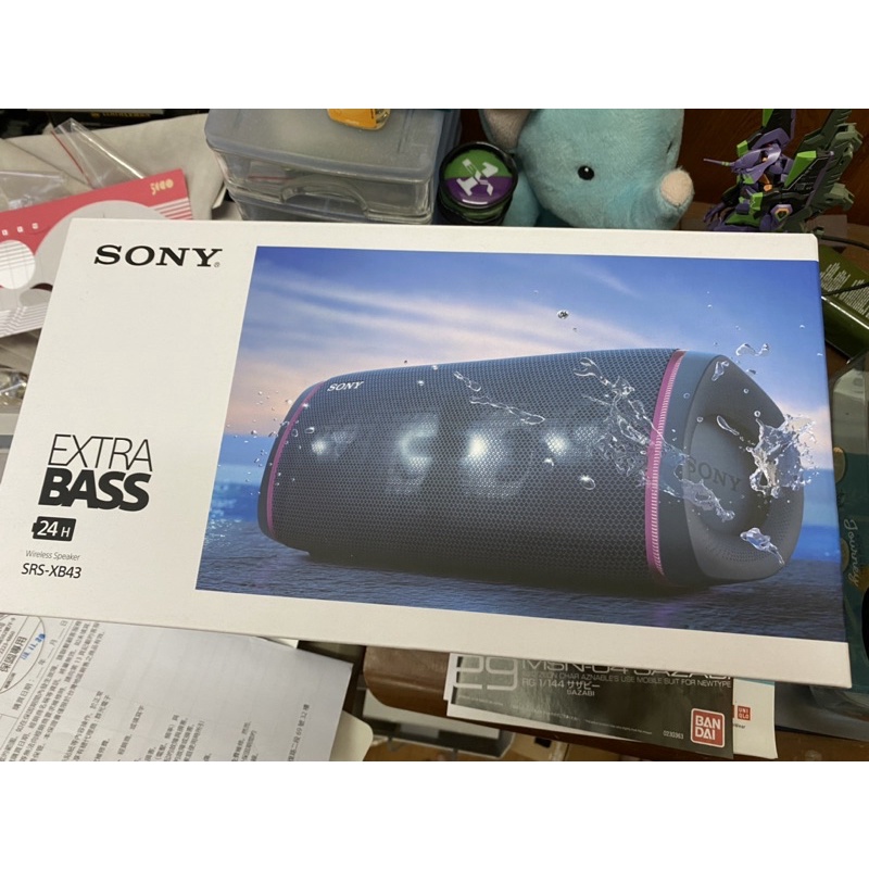 Sony SRS-XB43 藍芽喇叭 藍色 二手公司貨