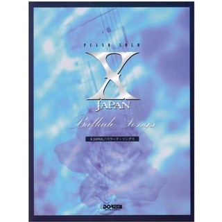 X JAPAN - Ballad Songs 鋼琴譜 / 樂譜 Piano Score XJAPAN