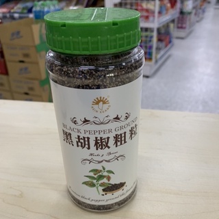 新光洋菜全素黑胡椒粗粒商用罐裝調味料香料辛香料(300公克/4712098861154)