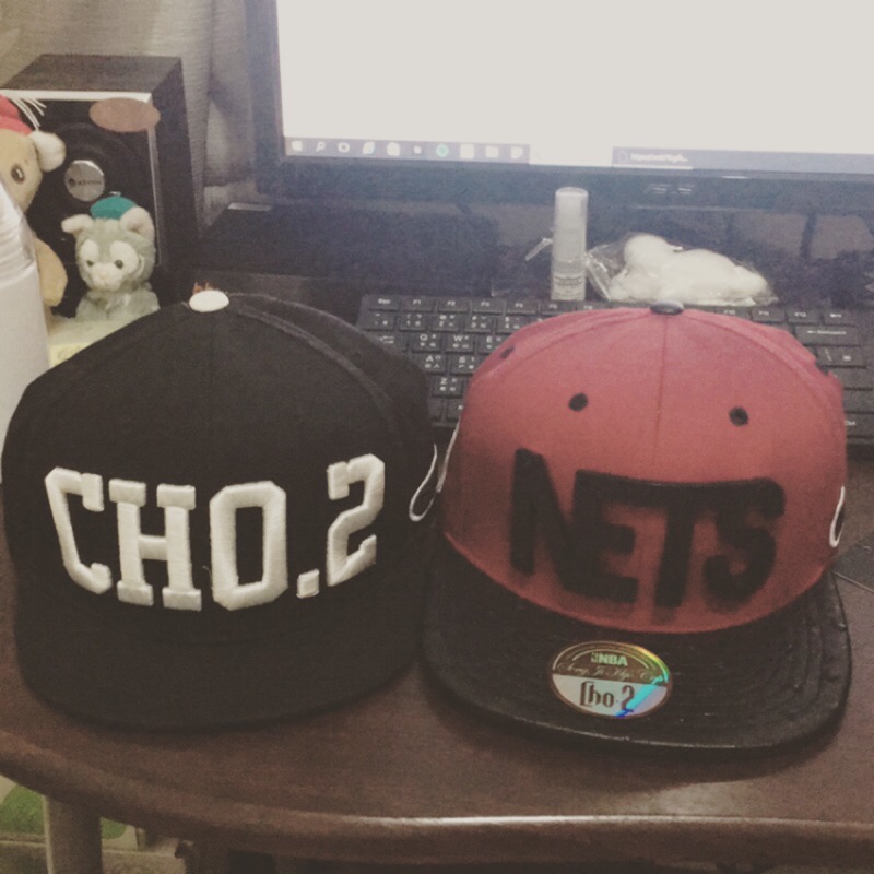 宋智孝NBA帽子兩款 正版 韓國購入
