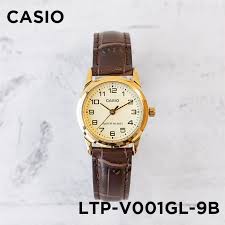 【無限精品 REMIX】CASIO LTP-V001GL-9B 簡約皮革錶帶女石英錶