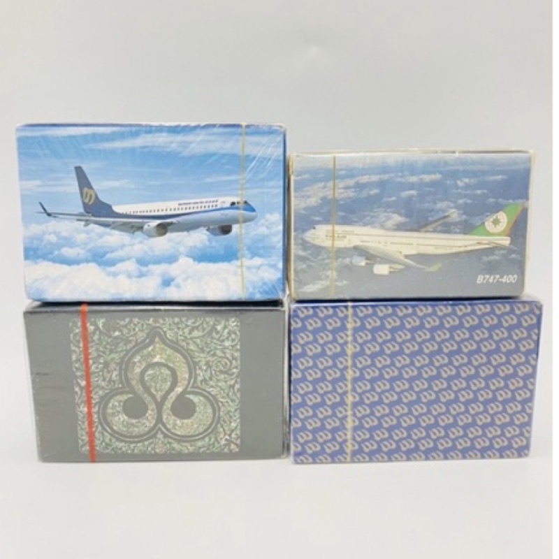 ‼️絕版‼️（全新現貨 ）長榮航空 波音747-400 飛機/華信 限量 珍藏版 紀念 撲克牌 一起買$150