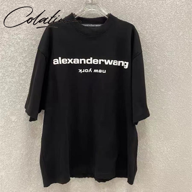 直営限定 【ALEXANDER WANG】オープン ツイスト プラケット シャツ