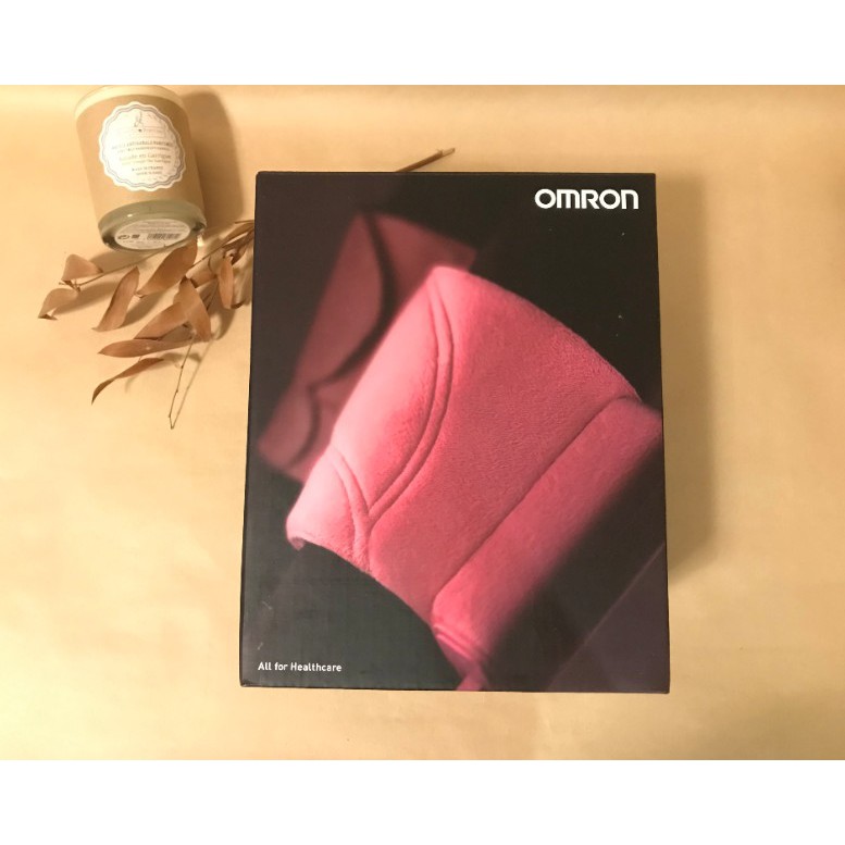 （免運）OMRON 歐姆龍氣動式小腿按摩器 (粉色)