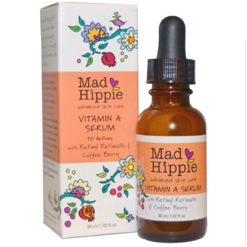 Mad Hippie Skin Care Products, Vitamin A Serum 維他命A液