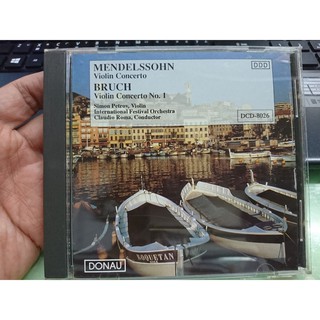 Mendelssohn Bruch Violin Concerto No.1 CD