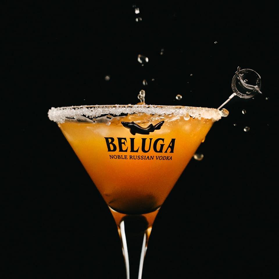 鱘龍魚馬丁尼杯Beluga Noble Martini glass