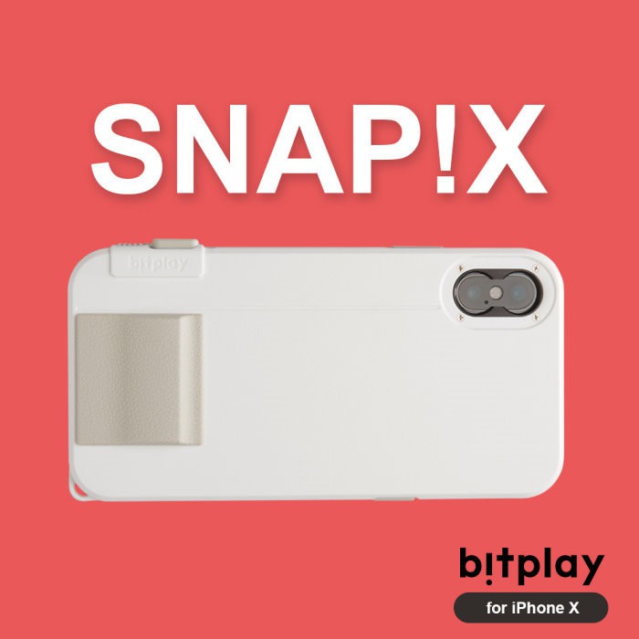bitplay SNAP!X iPhone X(5.8吋)專用 玩色雙色材質防摔耐撞擊相機殼 手機一秒變輕單眼 現貨