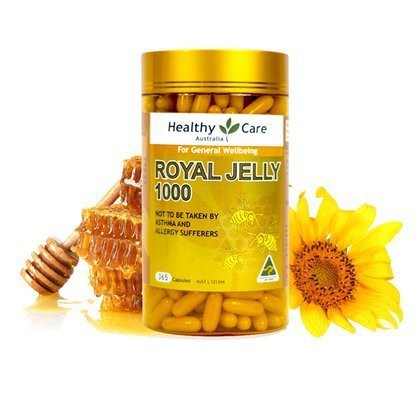 現貨！《小個兒代購》澳洲蜂王乳 Healthy care Royal Jelly 1000 365顆