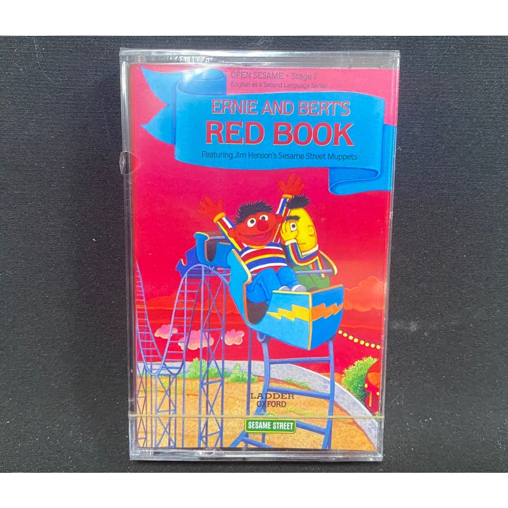 SESAME STREET 芝麻街美語 大鳥 ELMO ERNIE 錄音帶 卡帶 磁帶 全新 絕版 非CD黑膠