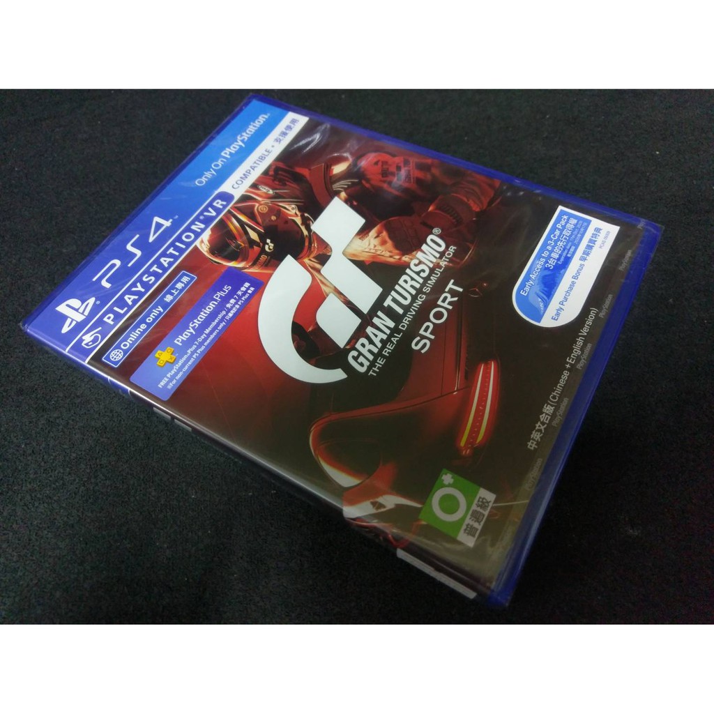 PS4 遊戲片  GT賽車  全新品