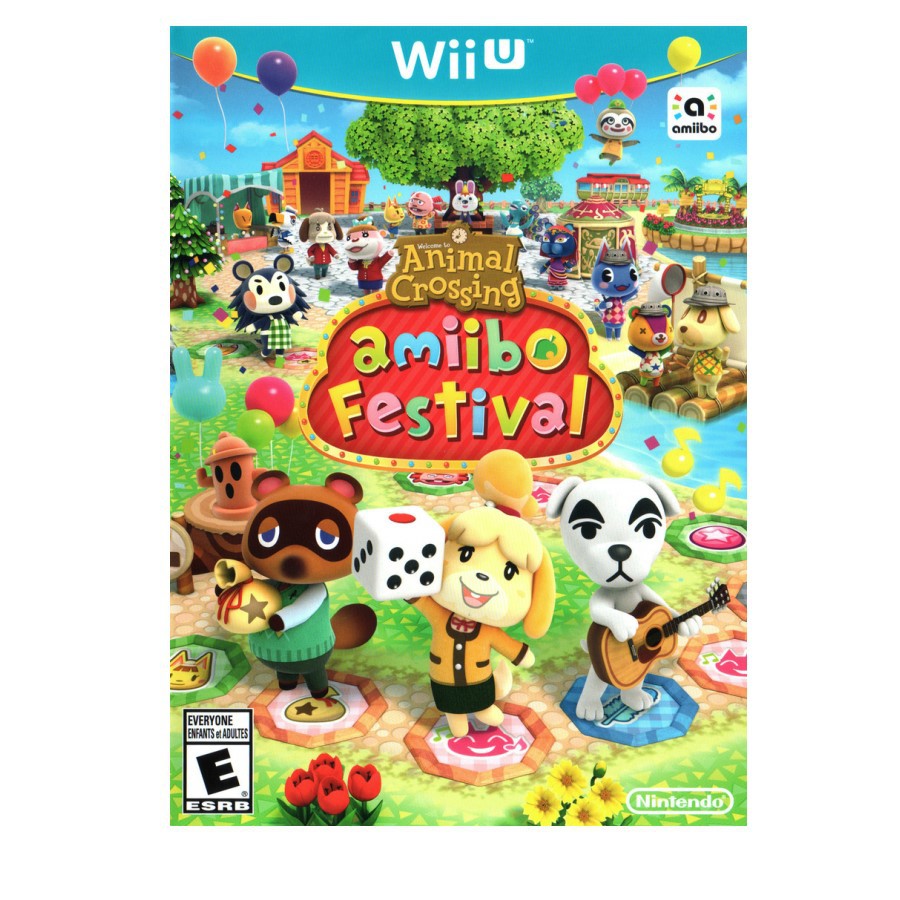 特價 Wii U原版片wiiu 動物之森amiibo 慶典純日版全新品附特典amiibo卡片 台中星光電玩 蝦皮商城 Line購物