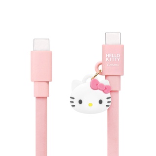 GARMMA Hello Kitty Type-c to Type-c PD快充傳輸充電線 Kitty粉