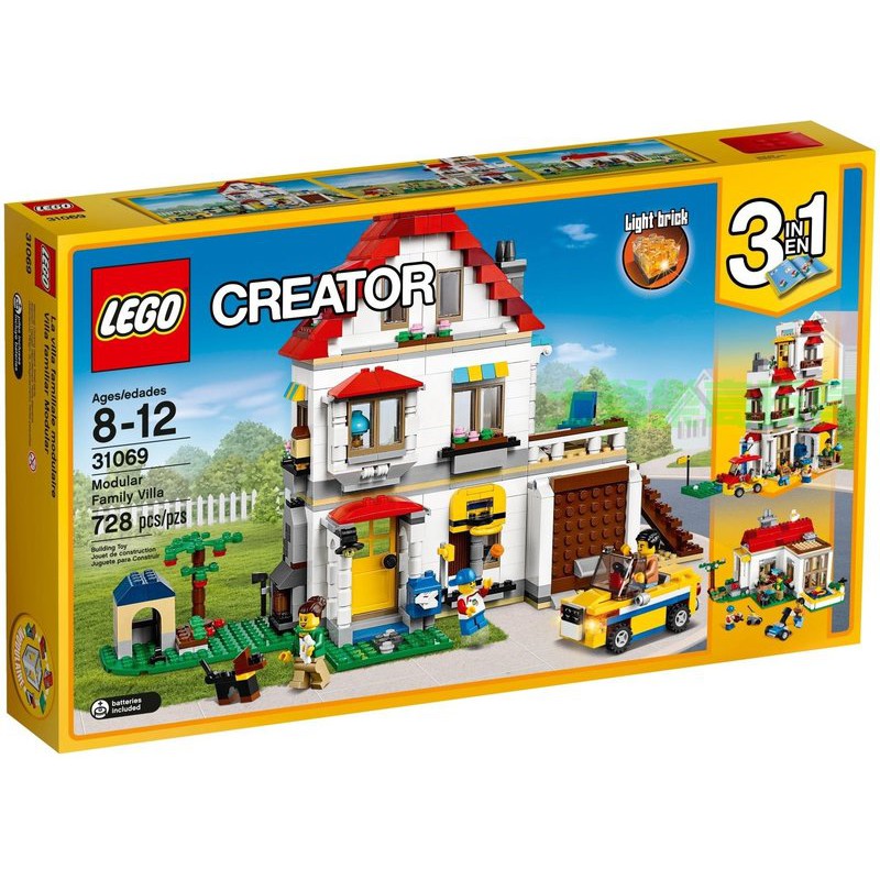 郁峰模型 ~ LEGO/樂高積木 ~ CREATOR 創意系列 31069 家庭別墅