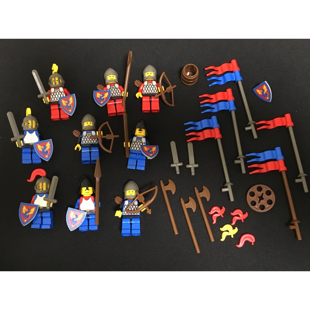 ¡二手! 樂高 人偶 城堡 中古士兵｜¡Used! LEGO Minifig Middle-aged soldiers