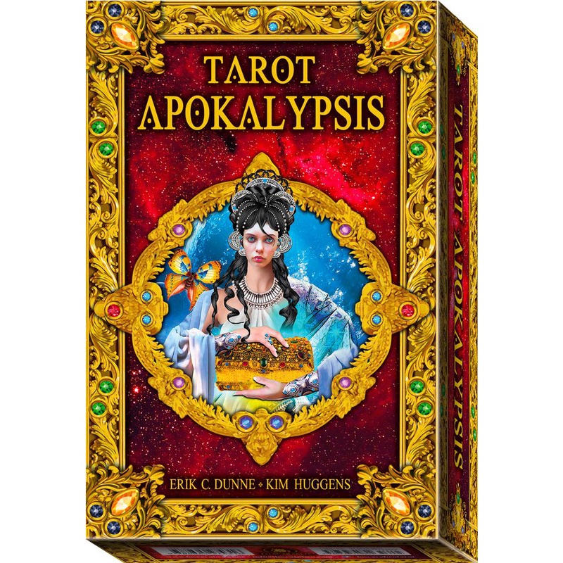 啟示塔羅豪華盒裝版,贈中文翻譯｜Apokalypsis Tarot Kit,埃及,希臘,印度,羅馬文化【左西】