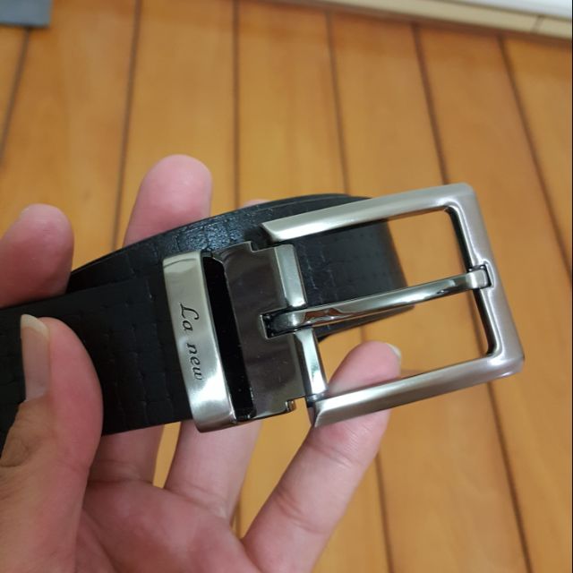 la new真皮休閒皮帶