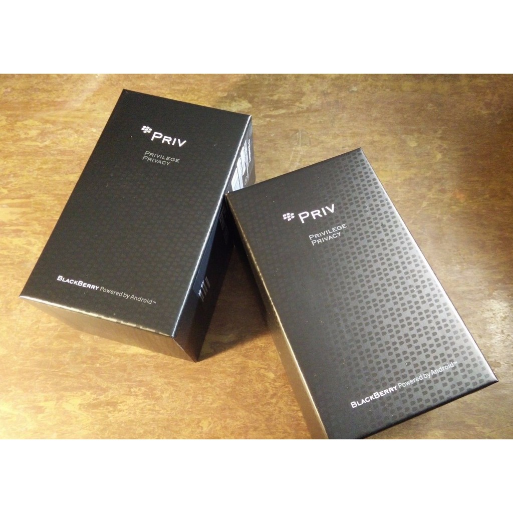 全新盒裝 黑莓機 Blackberry Priv 4G LTE SVT100-1 滑蓋機, 支援QC2.0和QI無線充電