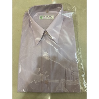 台灣製造聯邦牌10號男性長袖襯衫好穿吸濕排汗（紫色）