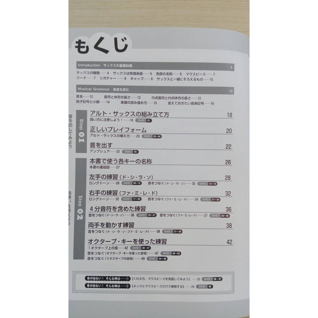 樂器之家福利品中音薩克斯風初學教本日文版附教學cd 蝦皮購物