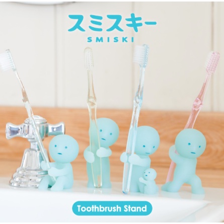 Smiski 不可思議的夜光精靈  牙刷架 日本牙刷架 兒童牙刷架 成人牙刷架 Smiski牙刷架 夜光精靈牙刷架