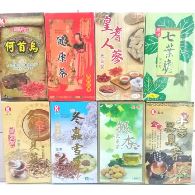 養生茶包 何首烏茶 元氣茶 金線蓮茶 七葉膽 銀杏茶 牛蒡茶 黑棗 杜仲茶 漢方 養身茶 草本 沖泡品茶飲 茶包 菊花茶