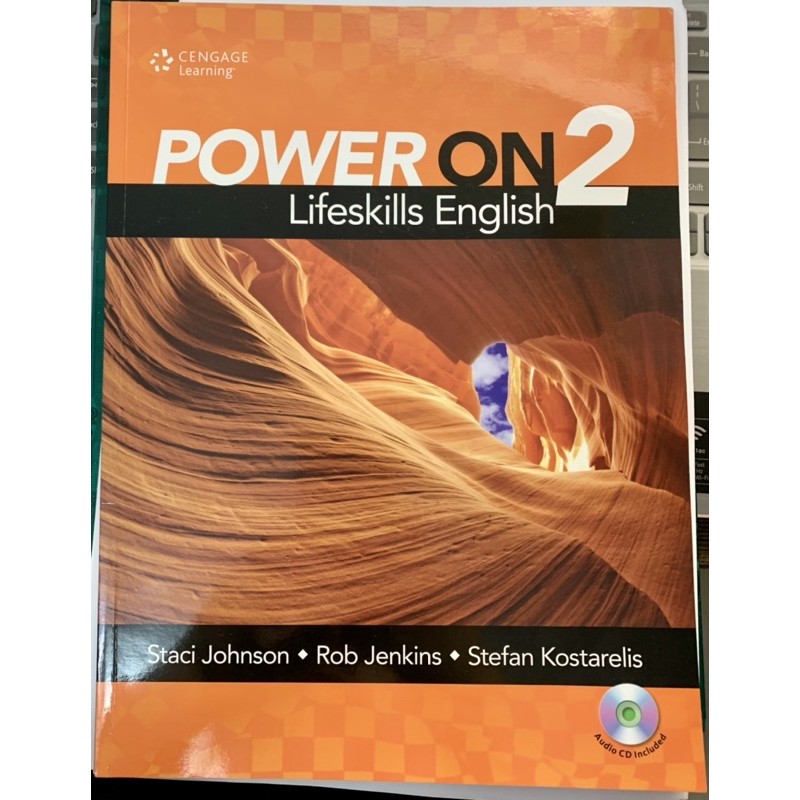 Power On 2: Lifeskills English with DVD/1片-二手
