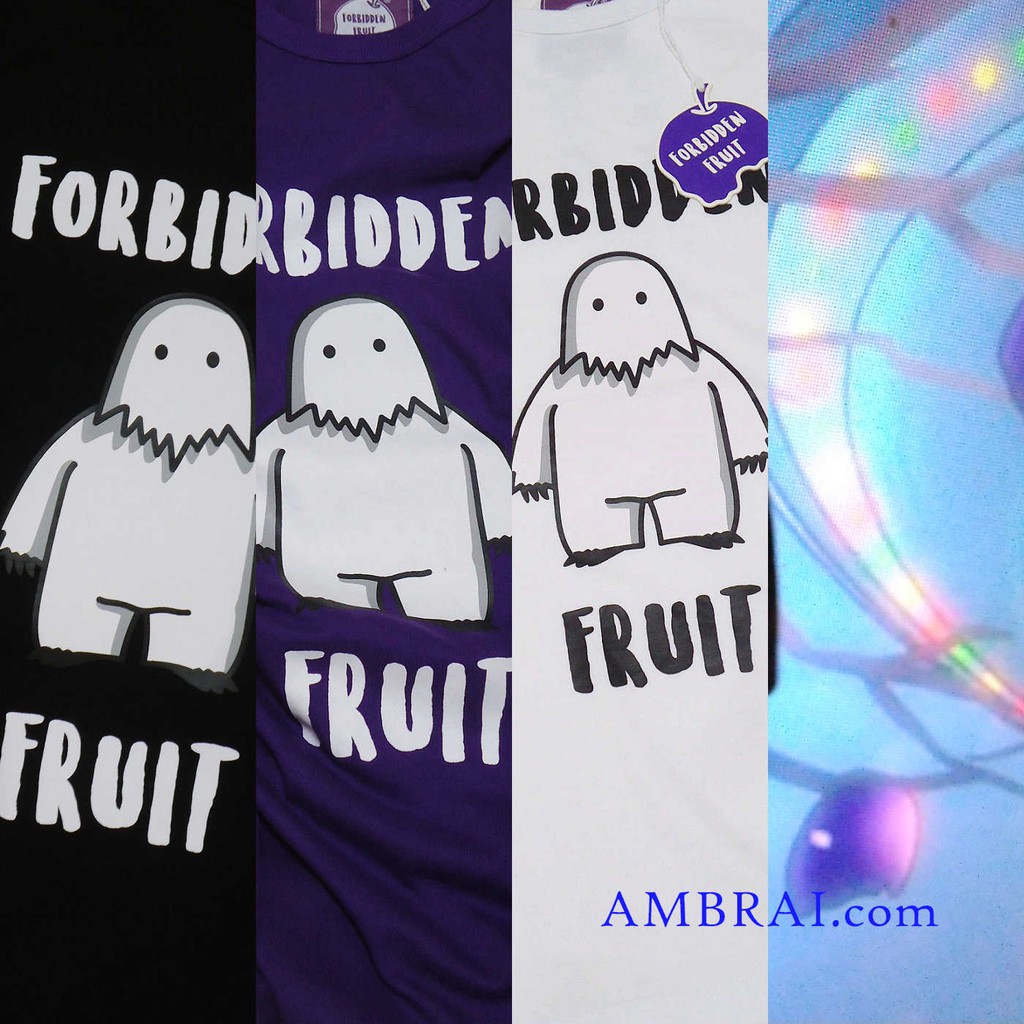 【AMBRAI.com】 Forbidden Fruit Snow Monster 禁果 雪怪 短Tee 黃鴻升 AES