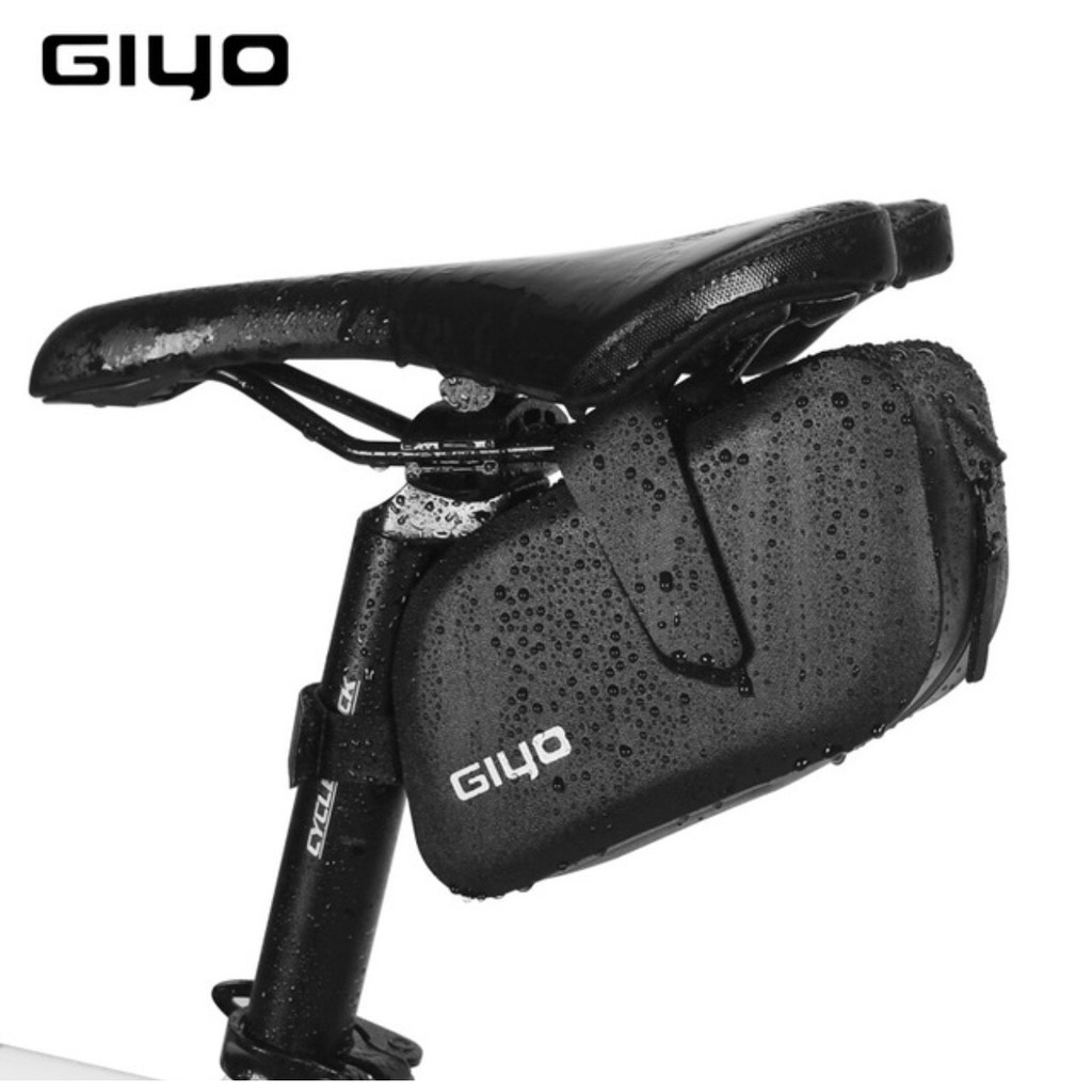 GIYO新款防水一體成形後座管包 工具包 自行車包
