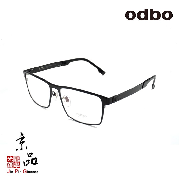 【odbo】1798 C1D 黑色 鈦金屬 輕量化設計 鏡框 JPG 京品眼鏡