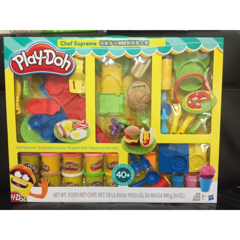 Play-Doh 培樂多小廚師創意黏土組 全新品