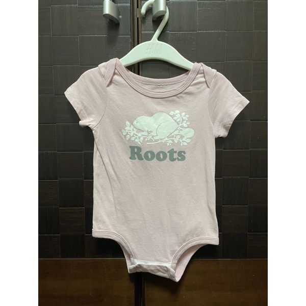 roots baby短袖包屁衣